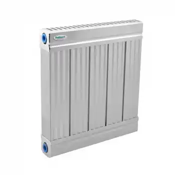 Duffmart Premio 50x121 cm Parlak Gri Alüminyum Radyatör