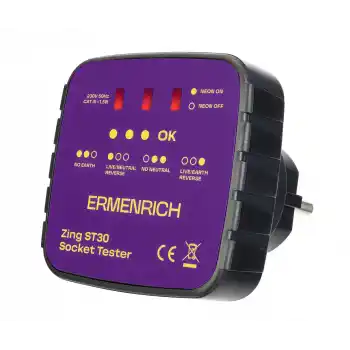 Ermenrich Zing ST30 Priz Test Cihazı