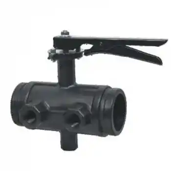 ETM DN100 Kaplin Bağlantılı 3 1/4 Çıkışlı Gübreleme Vanası 4