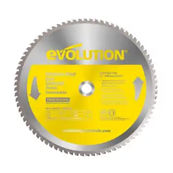Evolution S355TCT-90CS Paslanmaz Çelik Daire Testere Bıçağı 355mm