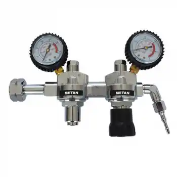 Evren 035 0-1,5 Bar W21,80x1/14 Sol Çift Kademeli Metan Basınç Düşürücü