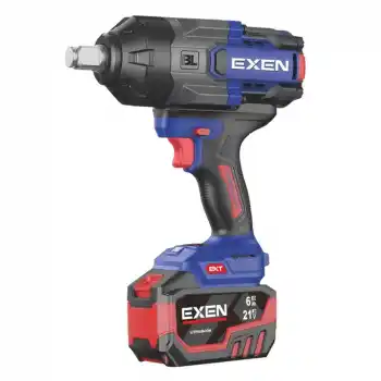 Exen EN 396 SM Akülü Somun Sökme 6 Ah 1800 Nm 3/4