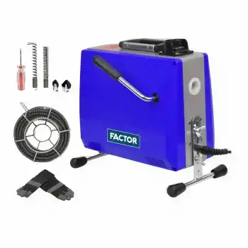 Factor CCK390 Elektrikli Tamburlu Kanal Gider Açma Makinesi