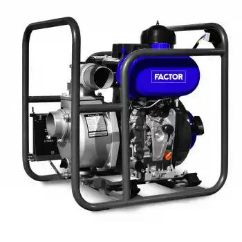 Factor GMD20BCE Dizel Döküm Gövdeli Marşlı Su Pompası Motopomp 2