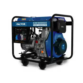 Factor KDK10000CE Dizel Monofaze Jeneratör 9.4 KVA