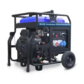 Factor KGL24000MT Benzinli Marşlı Çift Voltajlı Dual Jeneratör 23,75 kVa