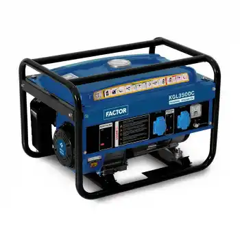 Factor KGL3500C İpli Benzinli Jeneratör 3.5 kVa