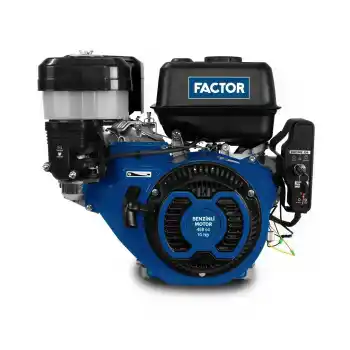 Factor MG420E İpli Marşlı Kamalı 16Hp Benzinli Motor