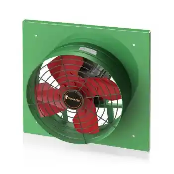 Fanexfan F4-KK-300-01 4 Kanatlı Metal Pervaneli Yuvarlak Aksiyal Aspiratör Trifaze