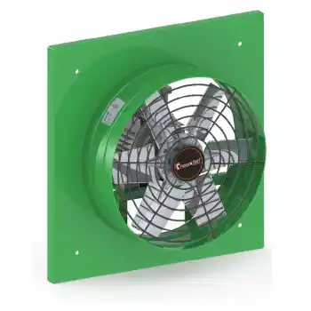 Fanexfan FAL-K-900-01 Alüminyum Pervaneli Kare Kasalı Aksiyal Aspiratör Monofaze