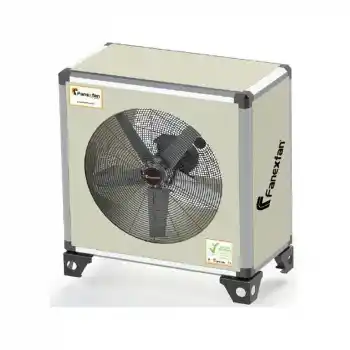 Fanexfan FDBK-35 Kabinli Yangın Duman Egzoz ve Basınçlandırma Aspiratörü (Alüminyum Pervaneli, Çift Cidarlı) Trifaze