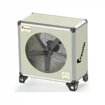 Fanexfan FDBK-90 Kabinli Yangın Duman Egzoz ve Basınçlandırma Aspiratörü (Alüminyum Pervaneli, Çift Cidarlı) Trifaze