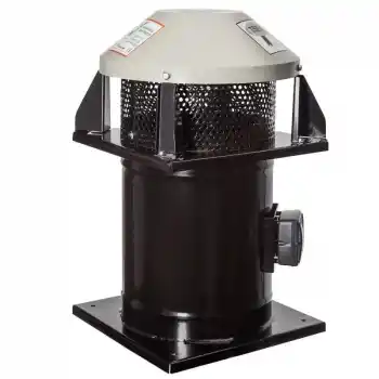 Fanexfan FKCF-400 Yatay Atışlı Metal Pervaneli Aksiyel Çatı Fanı Trifaze