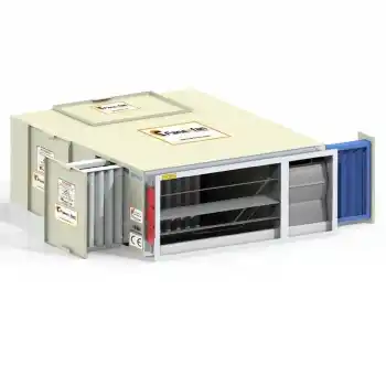 Fanexfan FKSF-P-30 Kanal Tiği Sığınak Havalandırma Fanı (Plug Fanı) Monofaze