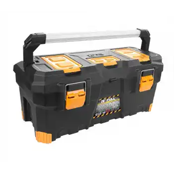 Full Alüminyum Saplı Kilitli Plastik Takım Çantası 26