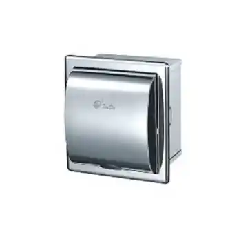 Genesit GS10N2 Tekli WC Kağıtlık Çelik Saten