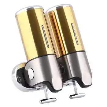 Genesit GS500S Manuel İkili Alttan çekmeli Sıvı Sabunluk | Gold