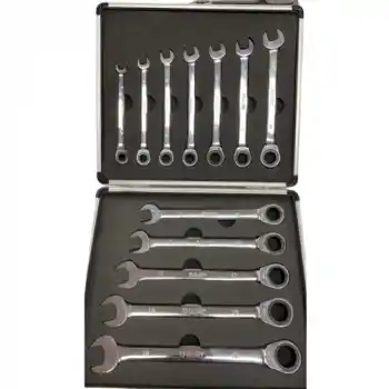 Glory Cırcırlı Kombine Anahtar Takımı 8-19mm 12 Parça