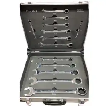 Glory Cırcırlı Kombine Anahtar Takımı 8-32mm 13 Parça
