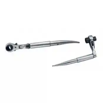 Glory HL0505 17x19mm Mafsallı Kazıklı Lokma Cırcır İskele Anahtarı