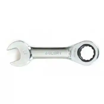 Glory HL2613 17mm Kısa Düz Cırcır Anahtarı