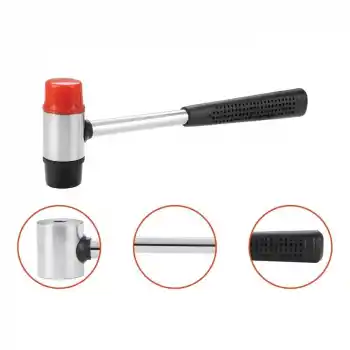 Groz 34575 Değiştirilebilir Kafalı Metal Kırılmaz Saplı Çekiç Seti KIT/HMR/SF/4ST