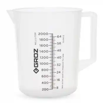 Groz JUG/2000G 2 Lt Dereceli Sürahi Ölçü Kabı