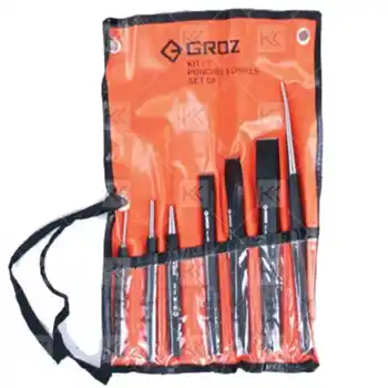 Groz KIT/7/BL1/ST 7li Pim Zımba ve Keski Takımı
