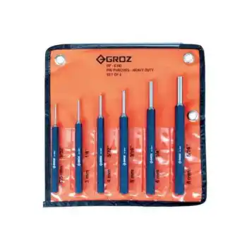 Groz PP/HD/6/ST 6lı Kısa Pim Zımba Takımı