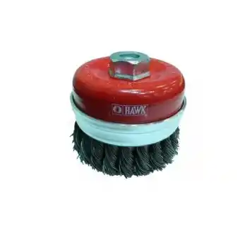 Hawk 10125 125 mm Burma Telli Çanak Fırça