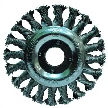 Hawk HA10155 115X0.50mm Gri Burma Telli Daire Fırça