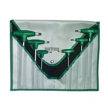 Heyco 6 Parça 6 Köşe Torx Vida için T Tipi Anahtar Takımı