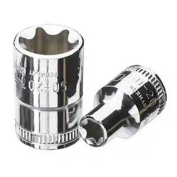 Heyco E10 9,42mm 36mm 6 Köşe Torks Lokma Anahtar