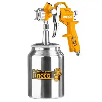 Ingco ASG3101 Alttan Depolu Havalı Boya Tabancası 1.5 mm
