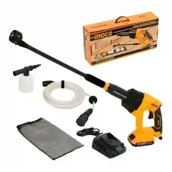 Ingco CPWLI20082 Akülü Basınçlı Yıkama Makinesi 25 Bar