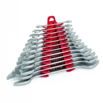 İzeltaş 0161002112 12 Parça SAE Uzun İki Ağız Anahtar Takımı