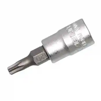 İzeltaş 1107061220 1/4 T20 Lokmalı Star Torx Uç