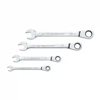 İzeltaş 13000005343 4 Parça Cırcır Kombine Anahtar Takımı