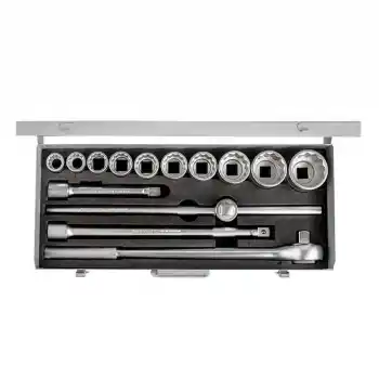 İzeltaş 1419006114 3/4 14 Parça SAE Oniki Köşe Lokma Anahtar Takımı