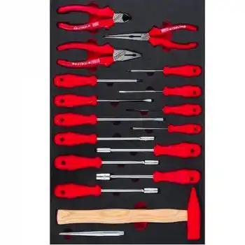 İzeltaş 8235003017 Partner Serisi Dolaplar İçin 3. Çekmece İçi Dolu 17 Parça