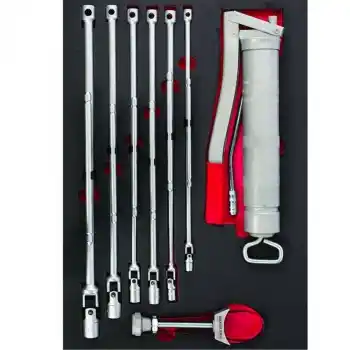 İzeltaş 8245006009 Premium Serisi Dolaplar İçin 6. Çekmece İçi Dolu 9 Parça