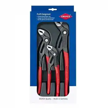 Knipex 00 20 09 V02 Fort Cobra Ayarlı Pense Seti