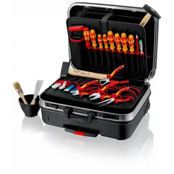 Knipex 00 21 06 HL S Elektrikçi Dolu BIG Basic Move Takım Çantası 24 Parça