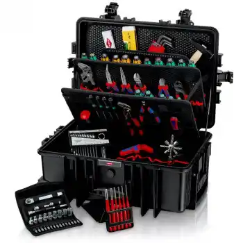 Knipex 00 21 37 M Robust45 Move Mekanik Alet Çantası 90 Parçalı