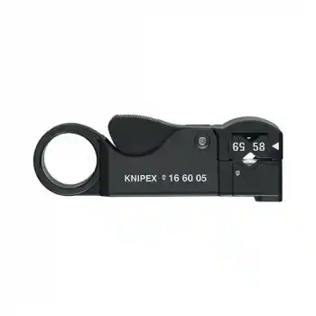 Knipex 16 60 05SB Coax Kablo Sıyırıcı