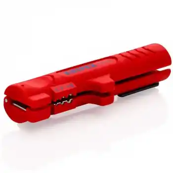 Knipex 16 64 125 Yassı ve Yuvarlak Kablo Sıyırma Pensesi