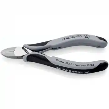 Knipex 77 02 130 ESD Elektronikçi Yan Keski 130 mm