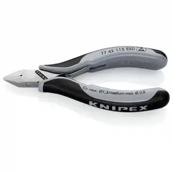 Knipex 77 42 115 115mm ESD Elektronikçi Yan Keski