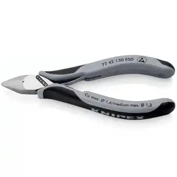 Knipex 77 42 130 ESD Elektronikçi Yan Keski 130 mm