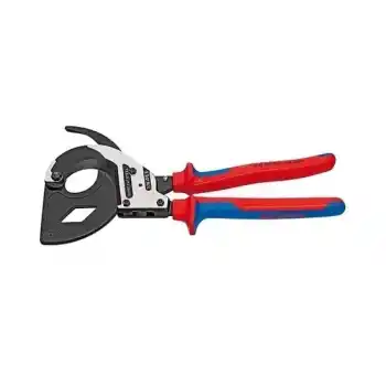 Knipex 95 32 315A Cırcır Mekanizmalı Kablo Kesme